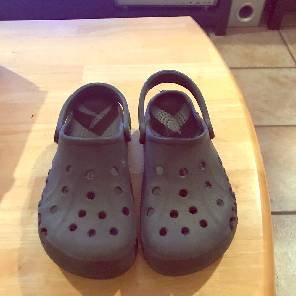 Navy Blue Crocs